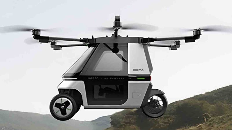 Skyrider X6 มอเตอร์ไซค์บินได้ เปิดราคาในจีน 2.25 ล้านบาท
