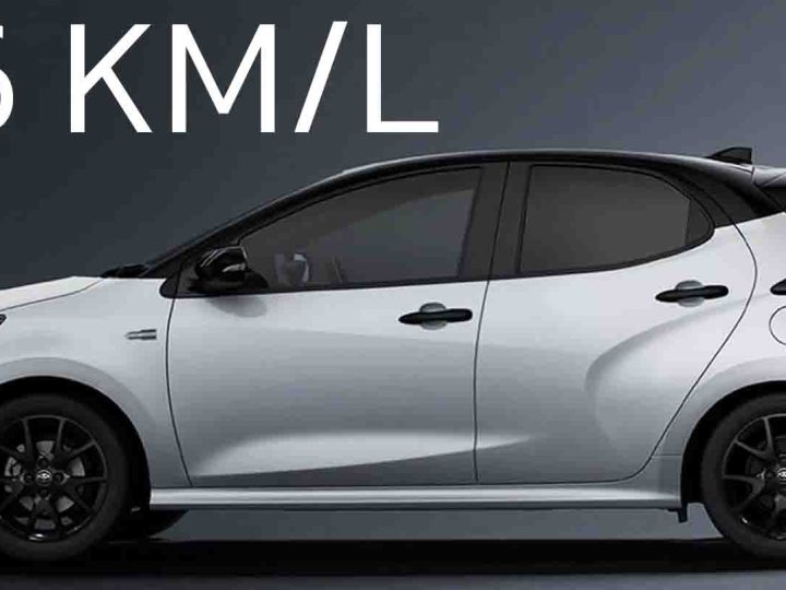 อัตราประหยัด 36 กม./ลิตร TOYOTA YARIS Z Urbano ไฮบริดในญี่ปุ่น ราคา 586,000 บาท เบนซินไฮบริด 1.5 ลิตร