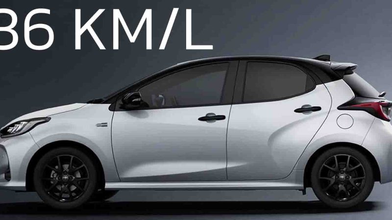 อัตราประหยัด 36 กม./ลิตร TOYOTA YARIS Z Urbano ไฮบริดในญี่ปุ่น ราคา 586,000 บาท เบนซินไฮบริด 1.5 ลิตร