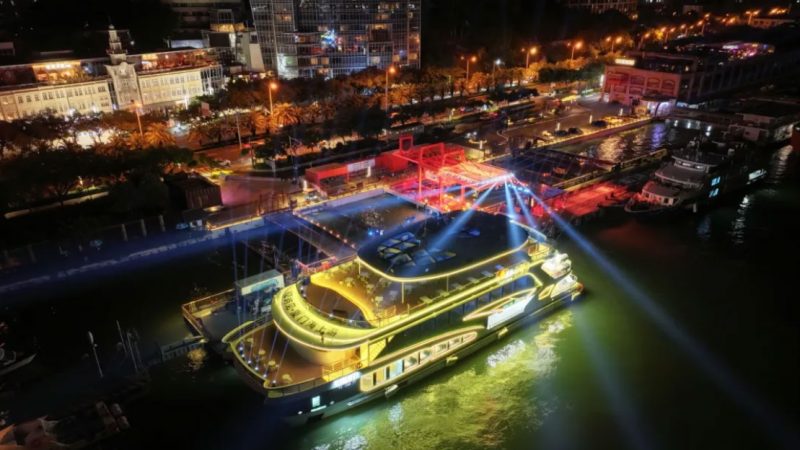 เรือท่องเที่ยวไฟฟ้า Yujian 77 จีนออกให้บริการแล้ว แบตเตอรี่ CATL 3,918kWh