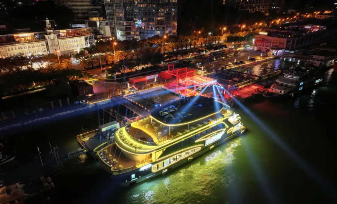 เรือท่องเที่ยวไฟฟ้า Yujian 77 จีนออกให้บริการแล้ว แบตเตอรี่ CATL 3,918kWh