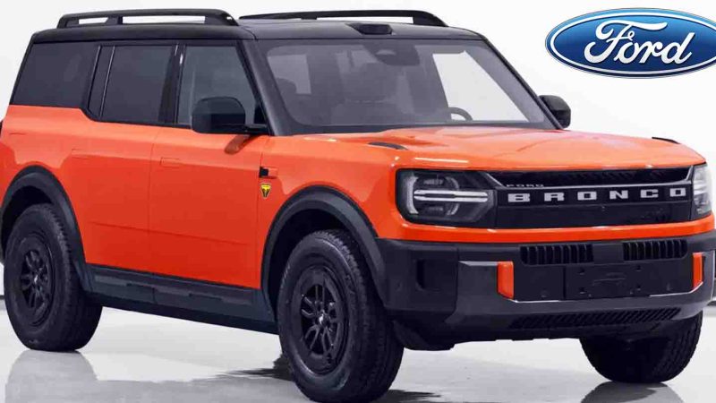 FORD ปล่อยภาพ Bronco SUV ไฟฟ้าช่วงขยายใหม่ ก่อนการเปิดตัวในจีน