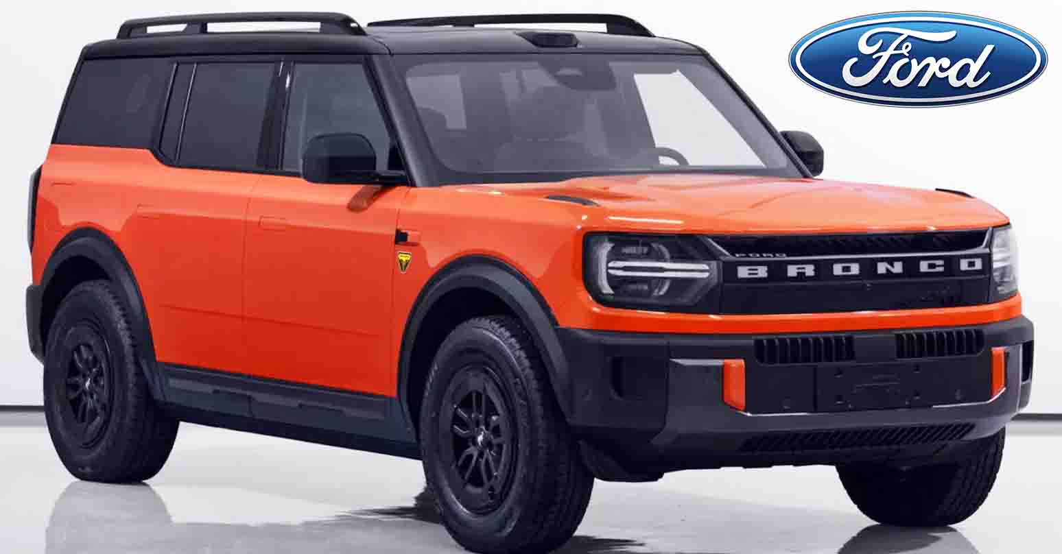 FORD ปล่อยภาพ Bronco SUV ไฟฟ้าช่วงขยายใหม่ ก่อนการเปิดตัวในจีน