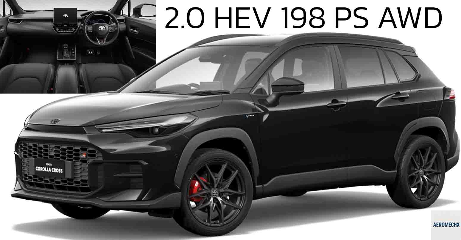 ราคา 1.06 ล้านบาทในออสเตรเลีย TOYOTA COROLLA CROSS GR SPORT ไมเนอร์เช้นจ์ เบนซินไฮบริด 2.0 ลิตร 4WD