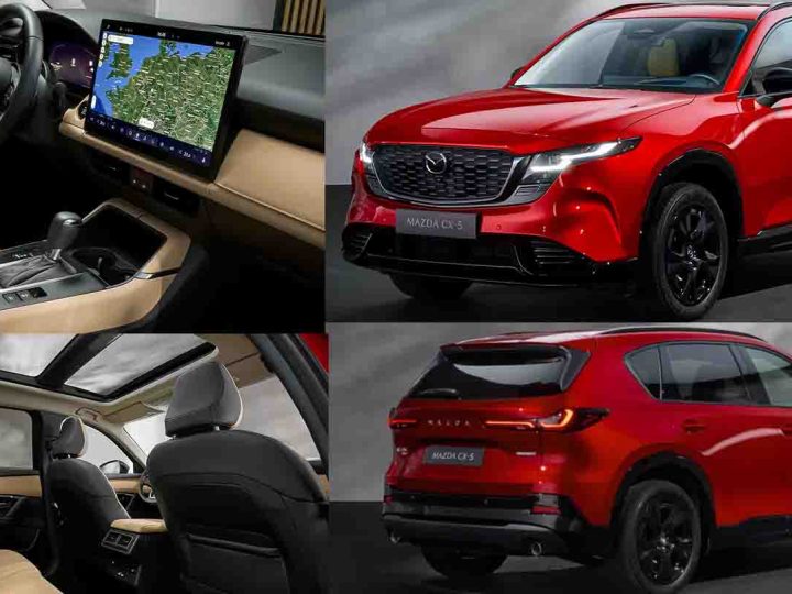 รวมภาพคันจริง NEW MAZDA CX-5 เจนที่ 3 e-SKYACTIV G 2.5 M HYBRID ให้กำลัง 187 แรงม้า PS