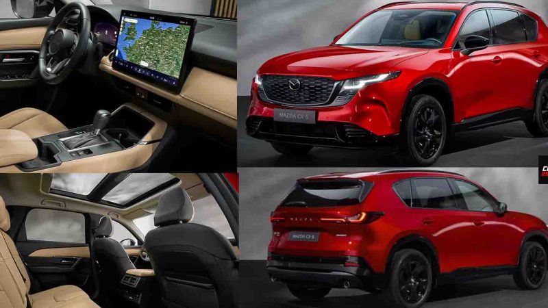 รวมภาพคันจริง NEW MAZDA CX-5 เจนที่ 3 e-SKYACTIV G 2.5 M HYBRID ให้กำลัง 187 แรงม้า PS