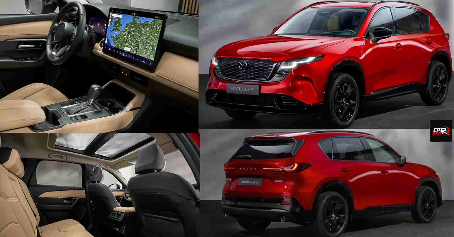 รวมภาพคันจริง NEW MAZDA CX-5 เจนที่ 3 e-SKYACTIV G 2.5 M HYBRID ให้กำลัง 187 แรงม้า PS