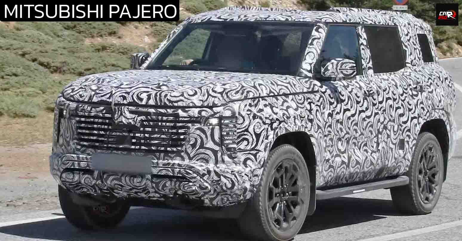 ทดสอบวิ่ง พวงมาลัยขวา MITSUBISHI PAJERO ใหม่ ก่อนการเปิดตัวปี 2026