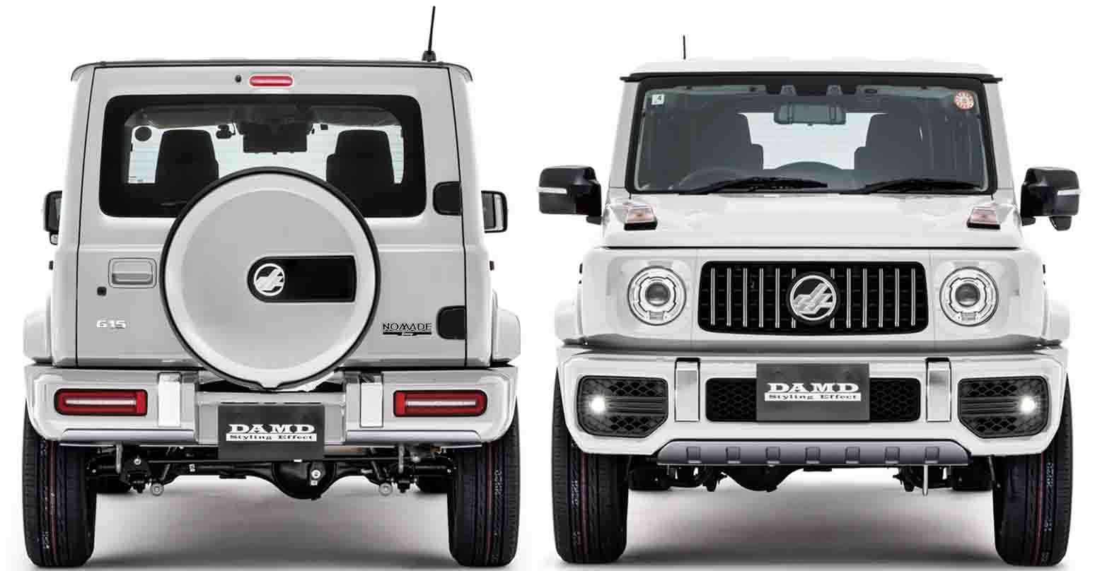 Suzuki Jimny มาพร้อมชุดแต่งจาก DAMD ในญี่ปุ่นสุดเท่ห์ ทั้งหมด 3 แบบให้เลืกอ