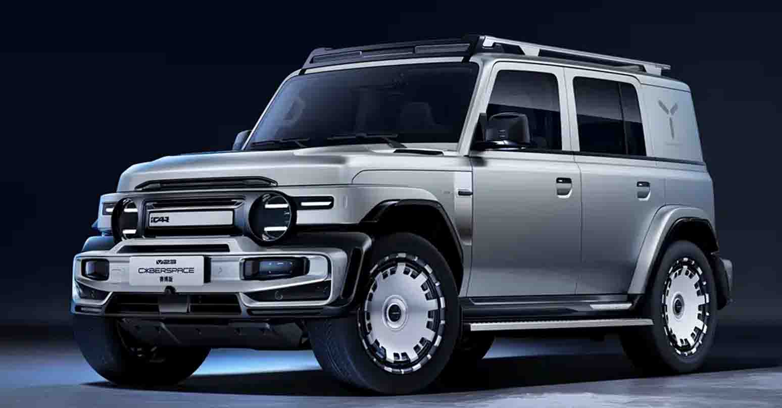 ปล่อยภาพ iCAR V23 Cyber Edition ใหม่ มาพร้อมมอเตอร์ไฟฟ้าทรงพลังกำลังกว่า 445 แรงม้า ก่อนขายจีน