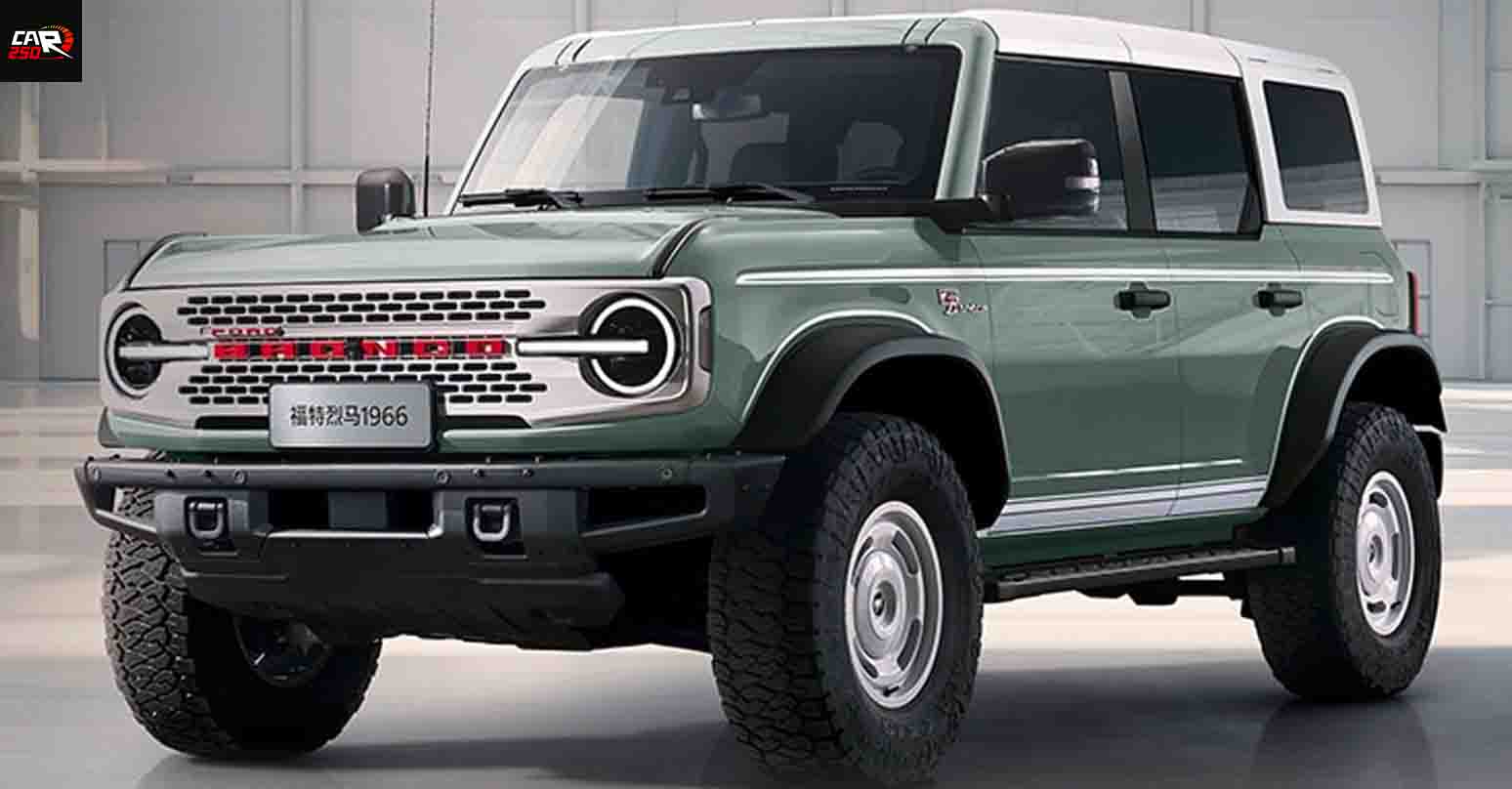 เปิดขายจีน 1.76 ล้านบาท FORD BRONCO รุ่นพิเศษ 1966 SUV แต่งย้อนยุค 2.3 เทอร์โบ 274 แรงม้า PS
