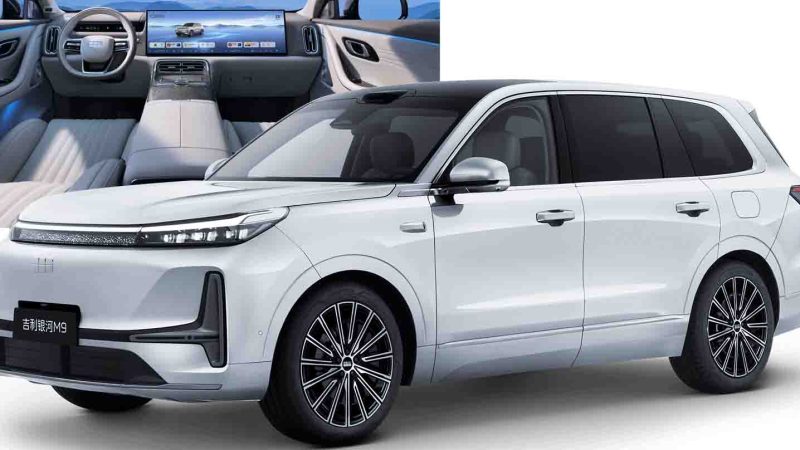 เปิดราคาใหม่ 779,000 – 1,070,000 บาทในจีน Geely Galaxy M9 ปลั๊กอินไฮบริด 6 ที่นั่ง วิ่งไฟฟ้า 100 – 230 กม.