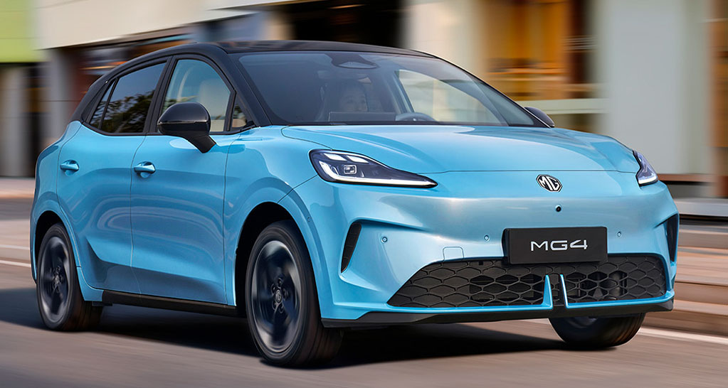 NEW MG 4 EV 437 – 530 กม./ชาร์จ CLTC ราคาในจีน 314,000 – 477,000 บาทในจีน