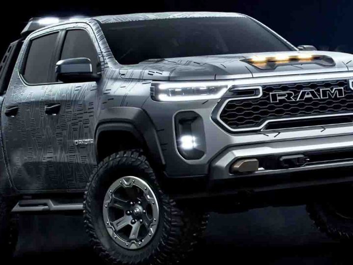 Ram Dakota Nightfall Concept กระบะสายลุยโฉมใหม่ บุกตลาดอเมริกาใต้ปี 2026