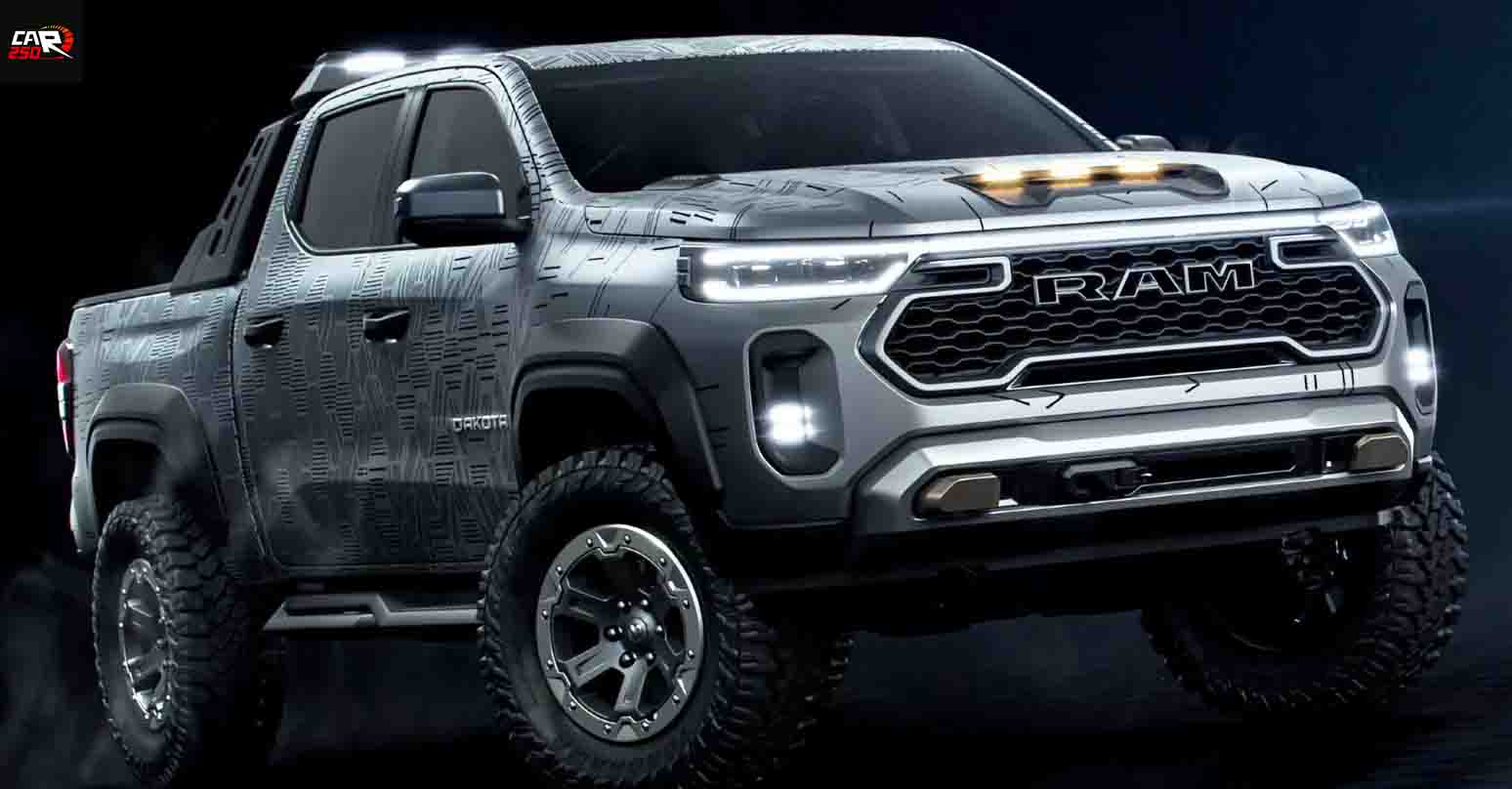 Ram Dakota Nightfall Concept กระบะสายลุยโฉมใหม่ บุกตลาดอเมริกาใต้ปี 2026