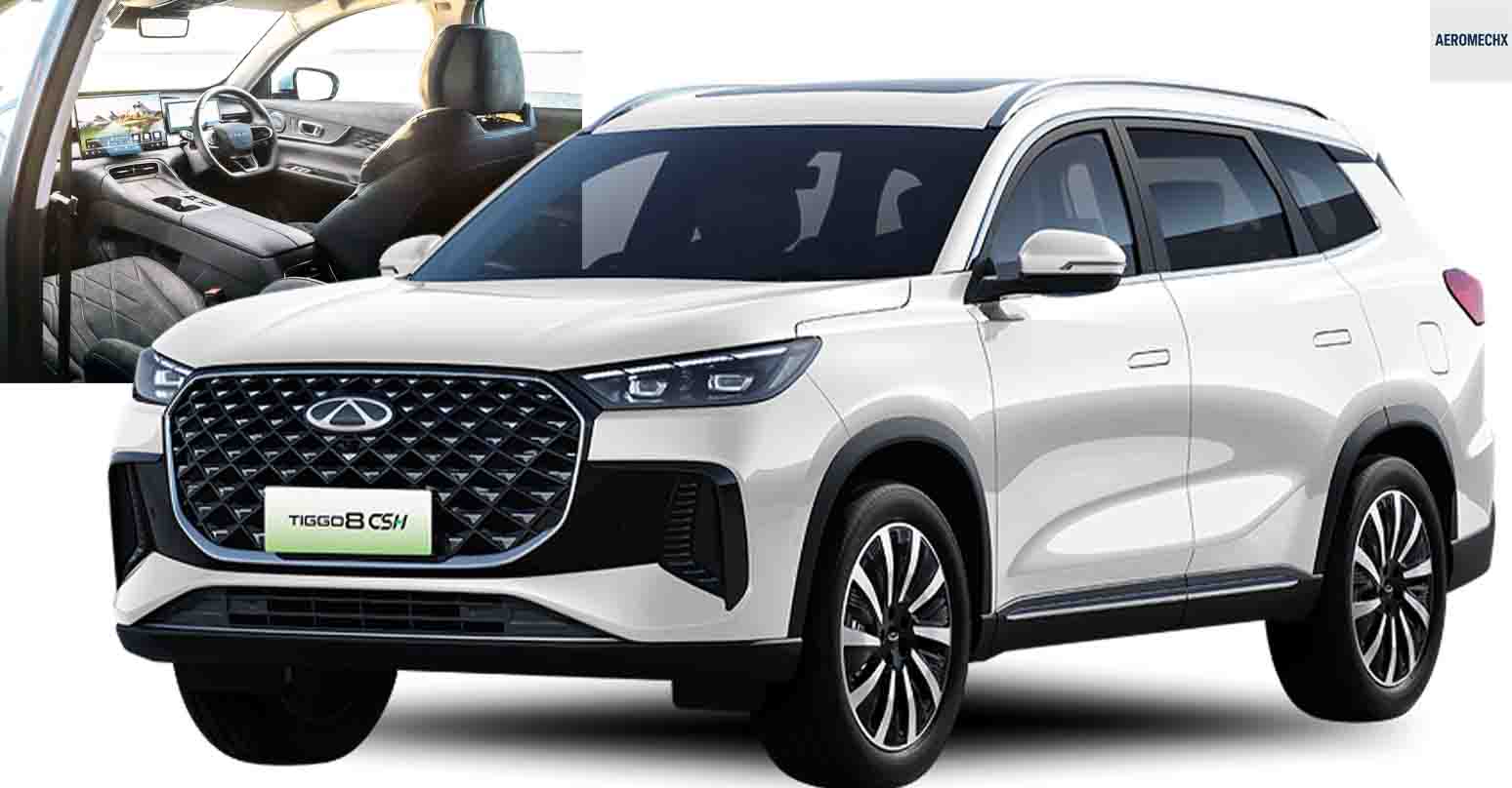 Chery เปิดตัว TIGGO 8 CSH ในอินโดฯ ราคา 1 ล้านบาท วิ่งไฟฟ้า 90 กม. ครอบคลุม 1,300 กม.