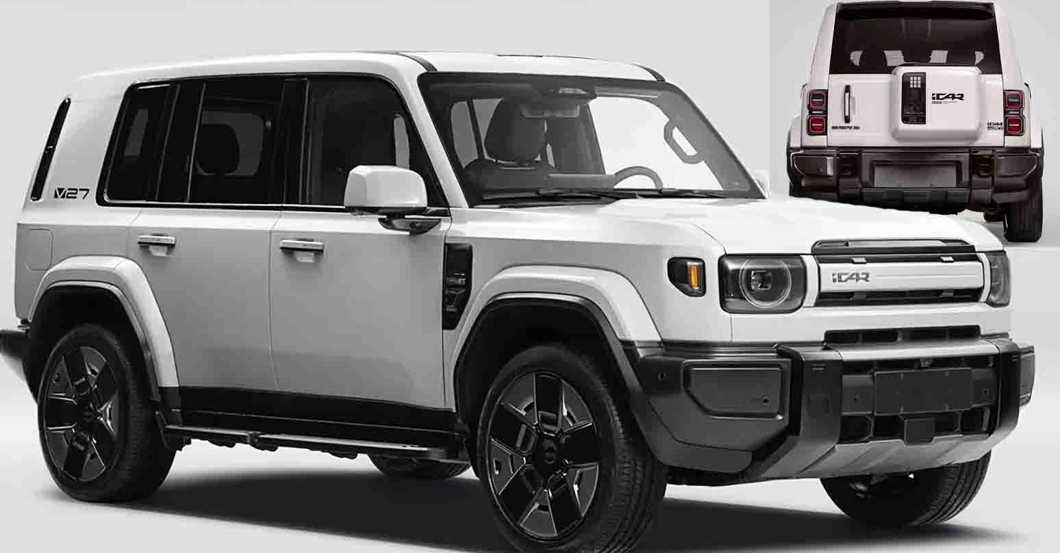 เผยภาพ Chery iCAR V27 EREV ใหม่ ก่อนเปิดตัวในจีน