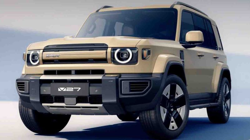 ปล่อยภาพ iCAR V27 SUV ออฟโรด ก่อนเปิดตัวในดูไบ