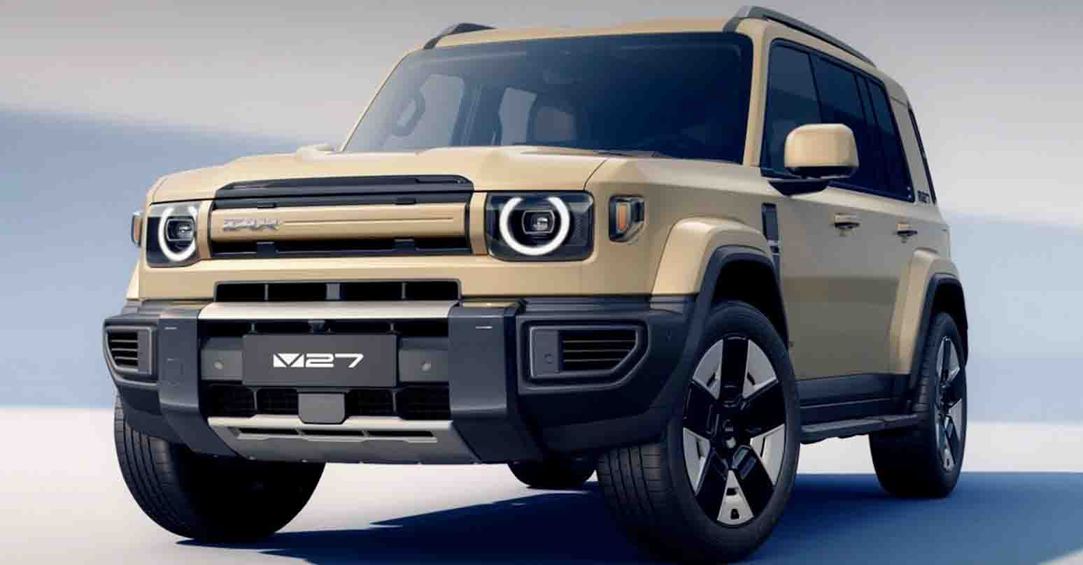 ปล่อยภาพ iCAR V27 SUV ออฟโรด ก่อนเปิดตัวในดูไบ