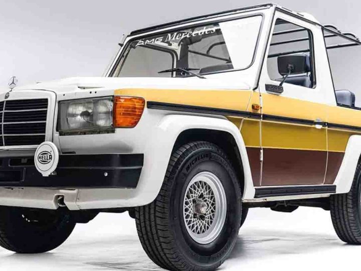 ปรับแต่งใหม่! Mercedes benz AMG G-Wagon 300 GD รุ่นแรกๆ ปี 1983 เสริมหน้า S-Class ล้อ BBS เบาะ Recaro