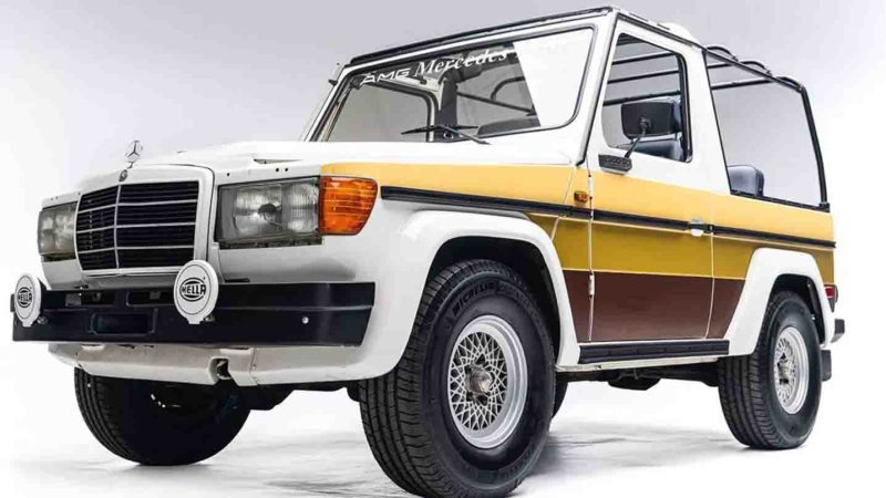ปรับแต่งใหม่! Mercedes benz AMG G-Wagon 300 GD รุ่นแรกๆ ปี 1983 เสริมหน้า S-Class ล้อ BBS เบาะ Recaro