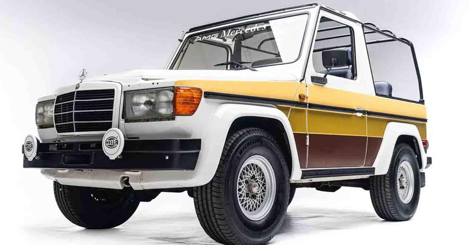 ปรับแต่งใหม่! Mercedes benz AMG G-Wagon 300 GD รุ่นแรกๆ ปี 1983 เสริมหน้า S-Class ล้อ BBS เบาะ Recaro