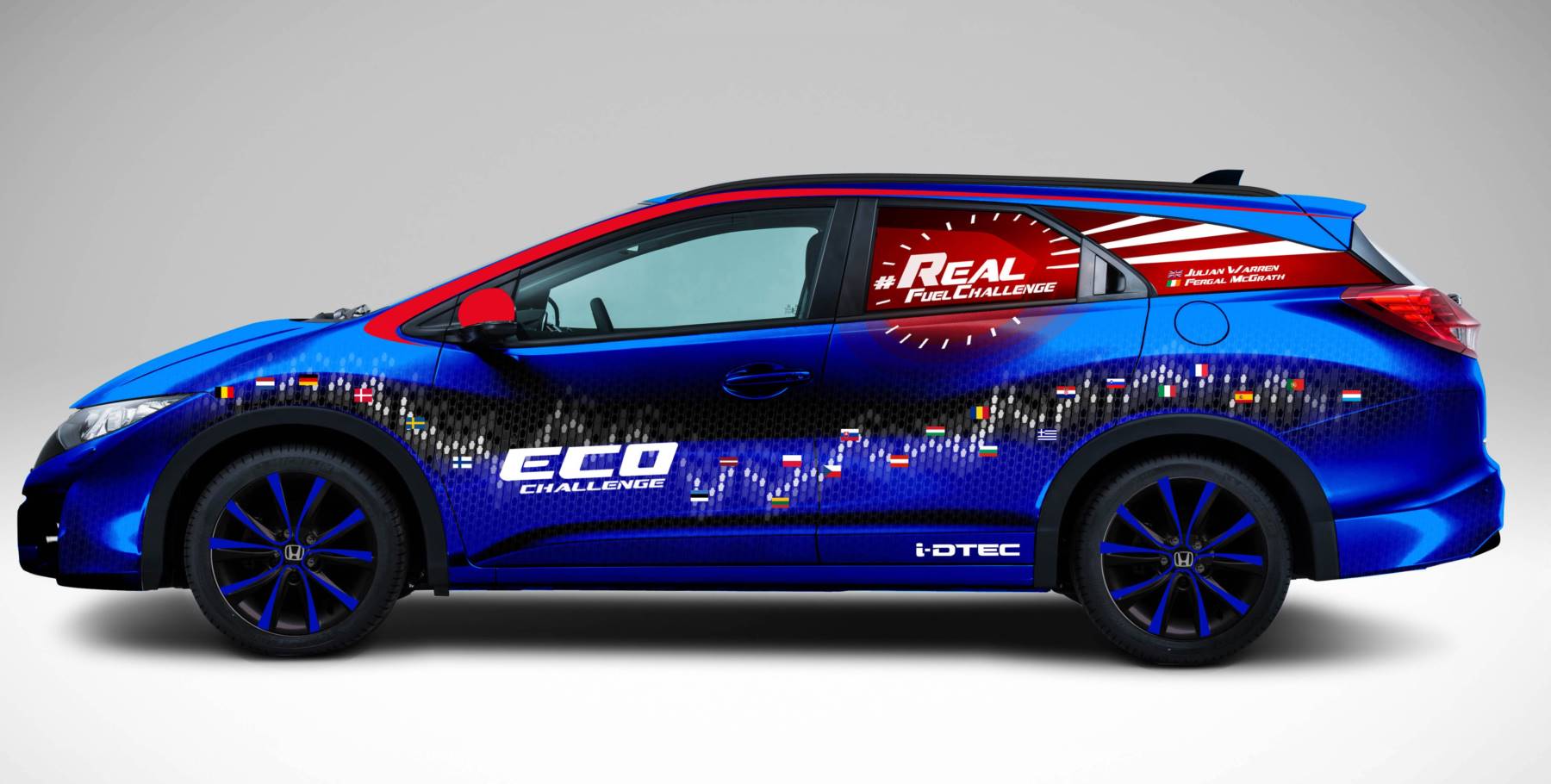 10 ปีก่อน HONDA บันทึกสถิติโลก เครื่องยนต์ประหยัด 35.4 กม./ลิตร ใน Honda Civic Tourer 1.6 i-DTEC