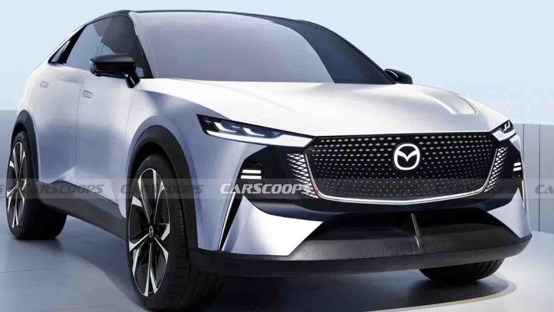 All-NEW MAZDA CX-6e รุ่นใหม่ กำลังเปิดตัว ในอนาคต  * ภาพในจินตนาการ