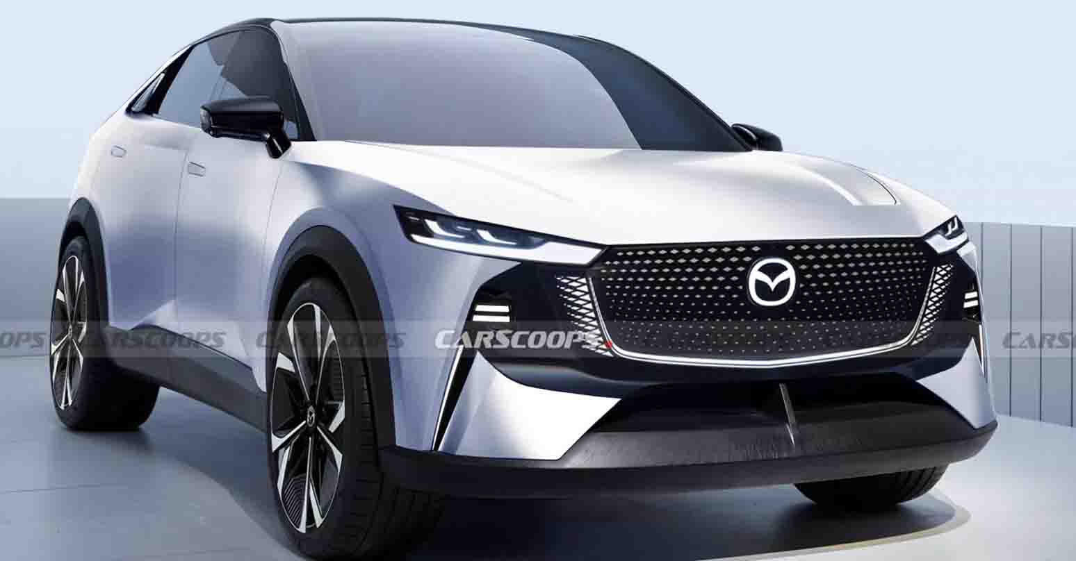 All-NEW MAZDA CX-6e รุ่นใหม่ กำลังเปิดตัว ในอนาคต  * ภาพในจินตนาการ