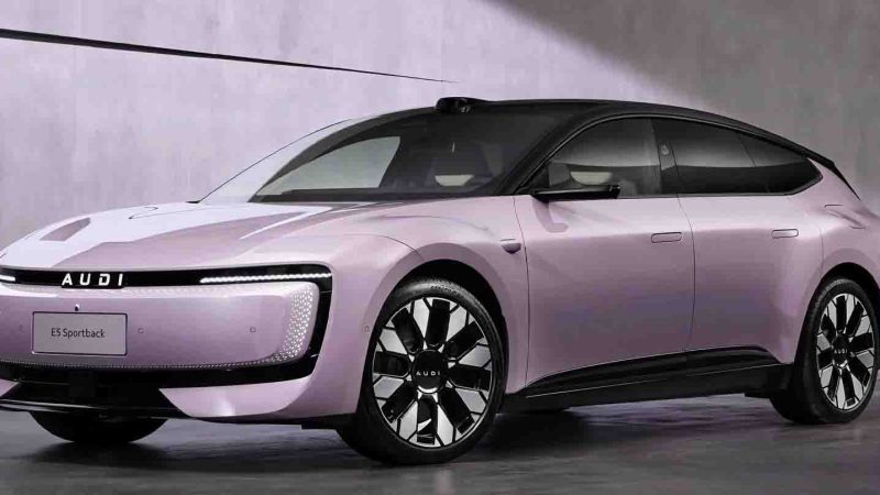 ขายจีนราคา 1.05 – 1.42 ล้านบาท Audi E5 Sportback EV 618 – 773 กม./ชาร์จ CLTC