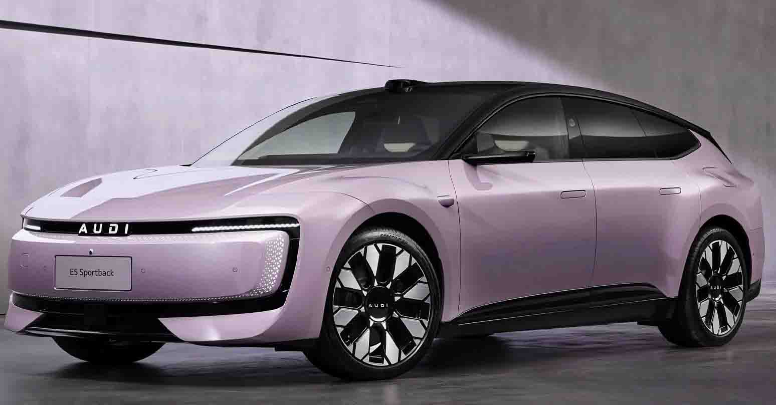 ขายจีนราคา 1.05 – 1.42 ล้านบาท Audi E5 Sportback EV 618 – 773 กม./ชาร์จ CLTC