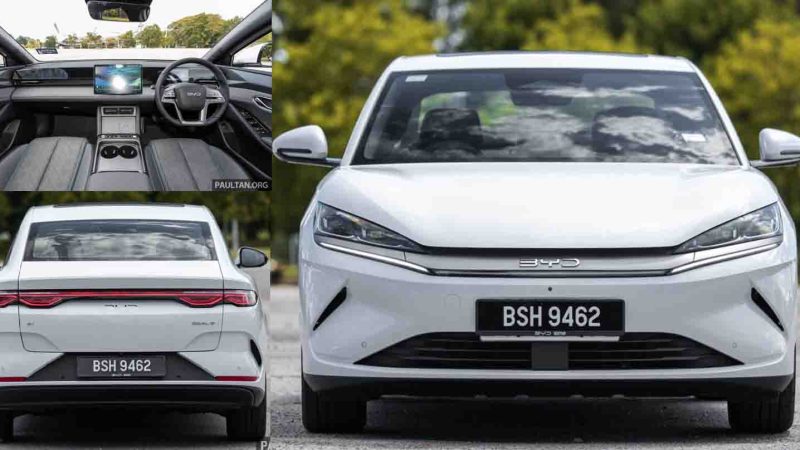 รวมภาพคันจริง ลุ้นขายไทยปีหน้า BYD Seal 6 EV 485 กม./ชาร์จ NEDC ราคา 774,000 บาทในมาเลเซีย