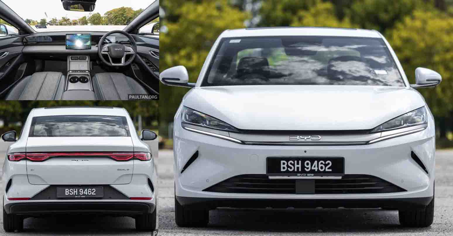 รวมภาพคันจริง ลุ้นขายไทยปีหน้า BYD Seal 6 EV 485 กม./ชาร์จ NEDC ราคา 774,000 บาทในมาเลเซีย