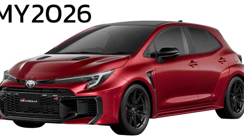 TOYOTA GR COROLLA ปรับปรุงใหม่ แข็งแกร่งกว่าเดิม เร่งดี! ราคา 1.22 ล้านบาทในญี่ปุ่น
