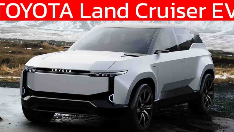 TOYOTA Land Cruiser EV และ RAV4 EV ไฟฟ้า 3 แถว โตโยต้า เตรียมผลิตในสหรัฐฯ
