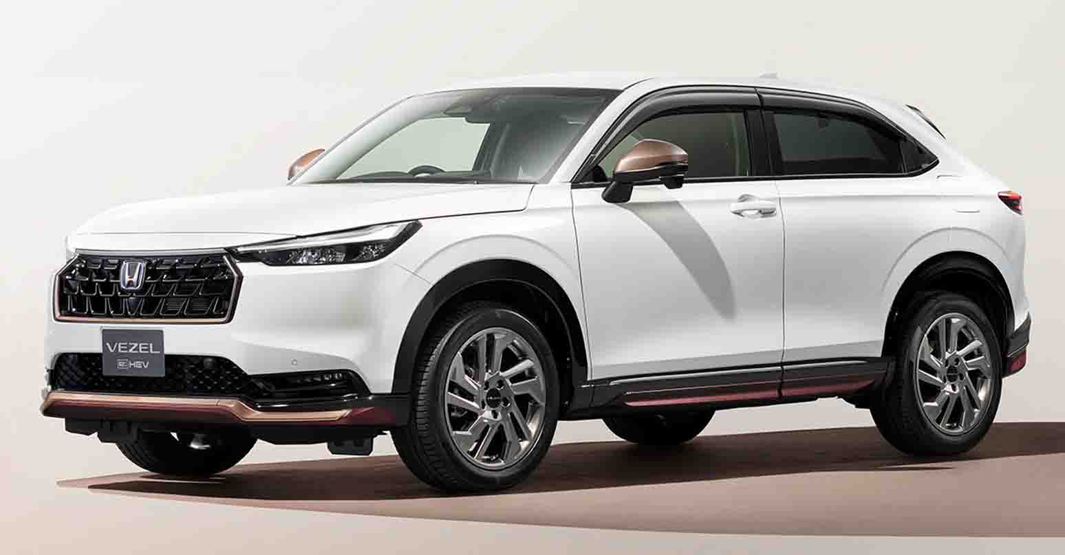 ราคาเริ่ม 566,000 – 807,000 บาทในญี่ปุ่น HONDA VEZEL/HR-V เบนซิน 1.5 และ e:HEV 2WD/4WD