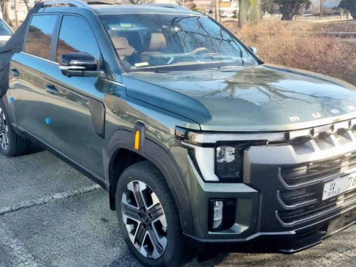 เผยภาพกระบะใหม่ KGM Musso เตรียมชนตรง Toyota Hilux และ Ford Ranger ปี 2026