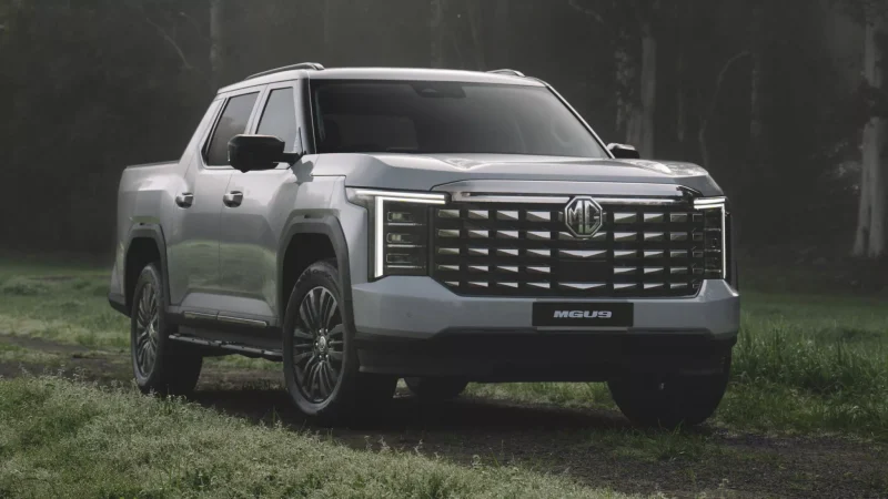 MG U9 กระบะรุ่นแรกของ MG ในออสเตรเลีย เปิดราคา 1.11 – 1.27 ล้านบาท พร้อม MG Smart Hatch