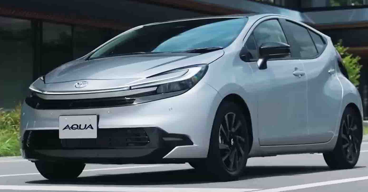 37 กม./ลิตร ภาพคันจริง Toyota Aqua รุ่นปรับโฉม 2025 เปิดขายญี่ปุ่น 520,000 – 596,000 บาท