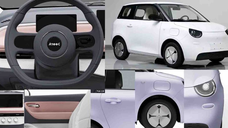 Wuling แบรนด์ EV Aishang Auto ก้าวใหม่ ไมโครคาร์ไฟฟ้า A100C