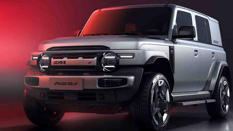 เปิดราคาตัวแรง! 693,000 บาทในจีน iCAR V23S AWD 450 แรงม้า 501 กม/ชาร์จ