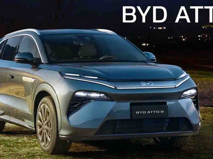 เตรียมบุกตลาดโลก BYD Atto 8 SUV 7 ที่นั่ง DM-p / BEV ทรงพลัง 1,086 แรงม้า