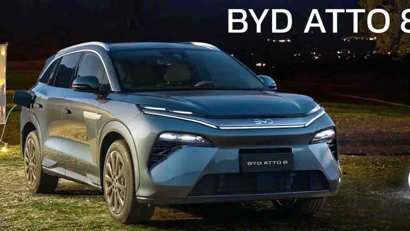 เตรียมบุกตลาดโลก BYD Atto 8 SUV 7 ที่นั่ง DM-p / BEV ทรงพลัง 1,086 แรงม้า