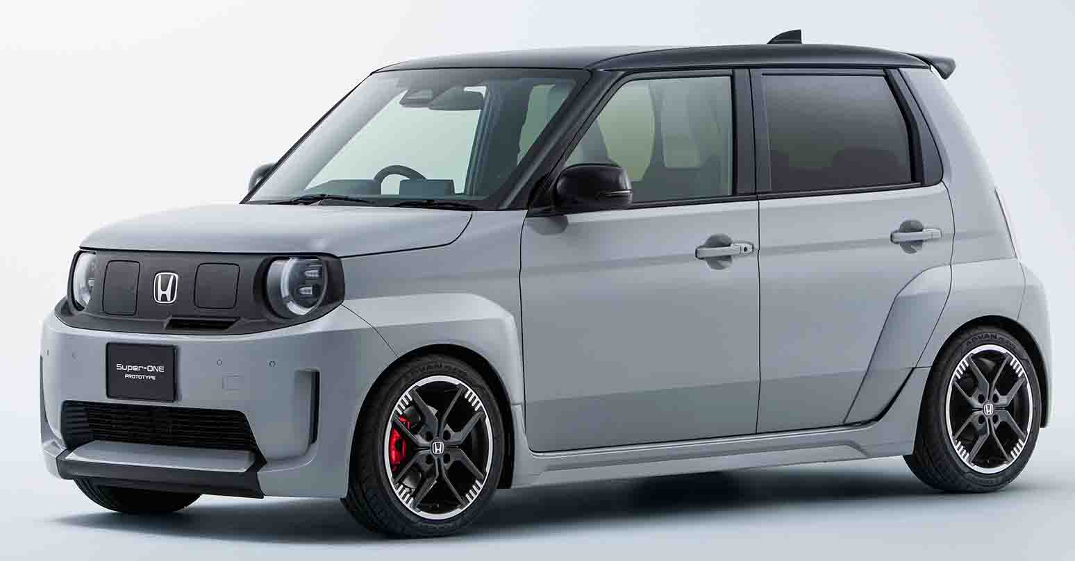 Honda Super-ONE Prototype ไฟฟ้าขนาดเล็ก เปิดตัวครั้งแรกของโลกที่ Japan Mobility Show 2025