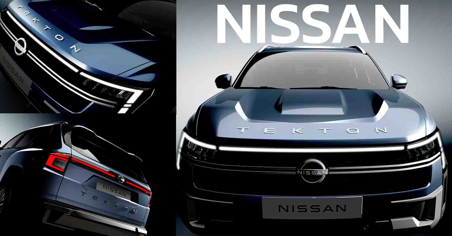 แรงบันดาลใจจากตำนาน Patrol : NISSAN ปล่อยภาพ SUV Tekton ในอินเดีย