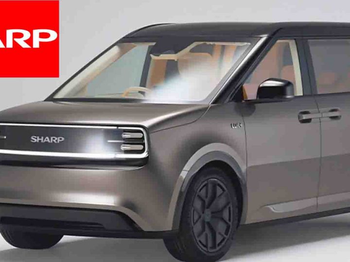 จากทีวีสู่พวงมาลัย! Sharp เปิดตัวมินิแวนไฟฟ้าคันแรกในประวัติศาสตร์ ใกล้เคียงผลิตจริง