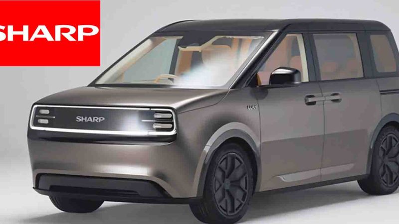 จากทีวีสู่พวงมาลัย! Sharp เปิดตัวมินิแวนไฟฟ้าคันแรกในประวัติศาสตร์ ใกล้เคียงผลิตจริง