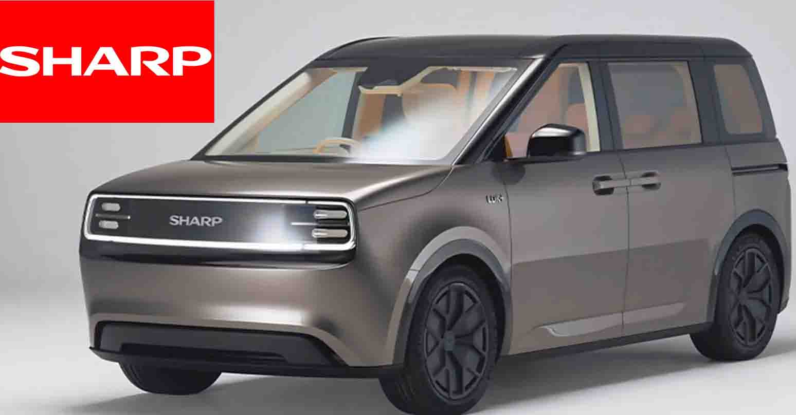 จากทีวีสู่พวงมาลัย! Sharp เปิดตัวมินิแวนไฟฟ้าคันแรกในประวัติศาสตร์ ใกล้เคียงผลิตจริง