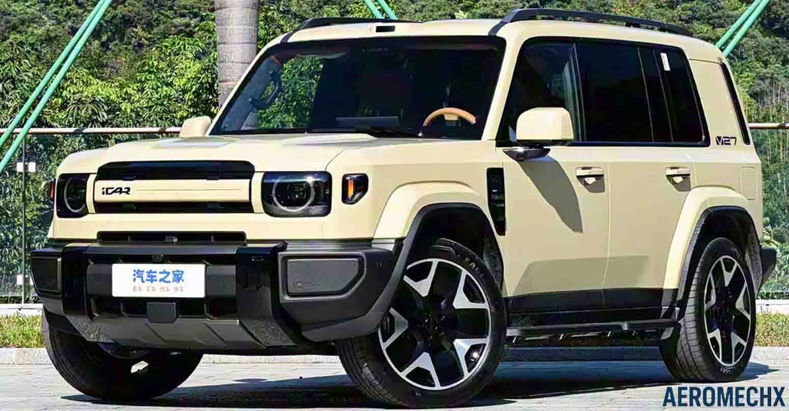 รวมภาพคันจริง Chery iCAR V27 REEV ใหม่ วิ่งไฟฟ้า 150 กม. ก่อนเปิดตัวในจีน