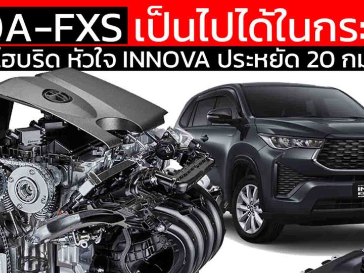 เบนซิน Hybrid พลัง M20A-FXS 2.0 ของ TOYOTA ความเป็นไปได้ในกระบะไหม ?